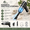 Mini cordless vacuum + blower